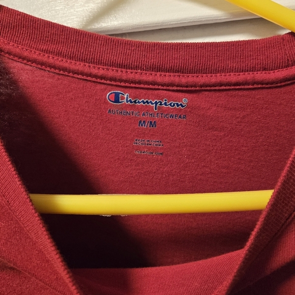 Champion  Logo Men's Long Sleeve Shirts - Blue - Picture 9 of 10